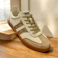 Corkys Heads Up Gold Glitter Sneakers
