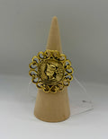 Yochi Detailed Edge Queen Ring