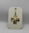 RG Byzantine Cross Accneted Stone Charm