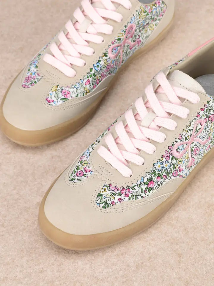 Julie Floral Bow Shoes