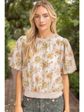 Katarina Floral Embroidered Top