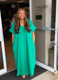 Curvy Evelyn Soft Style Mid Maxi Dress