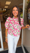 Mae Floral Print Top