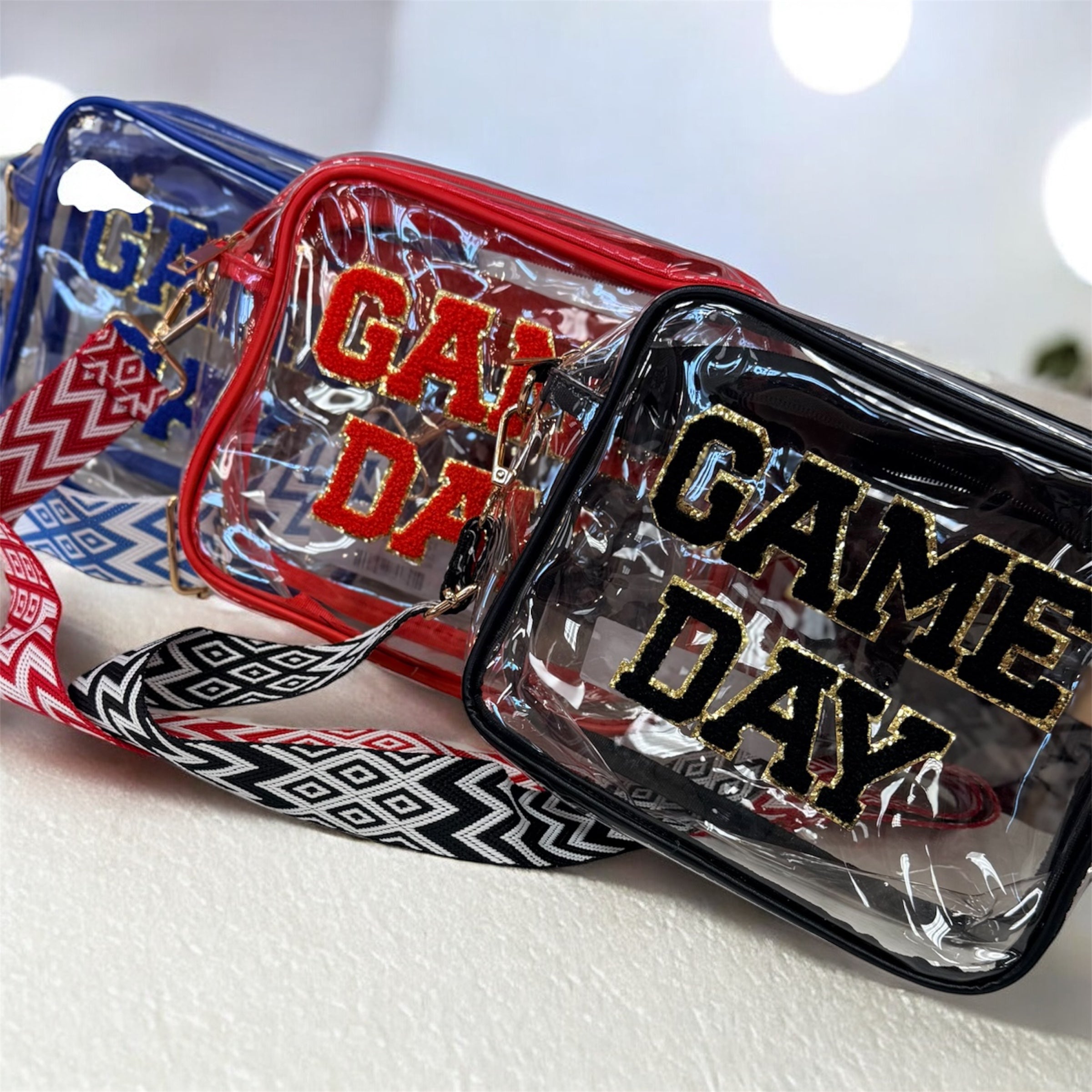 Game Day Clear/Color Purse