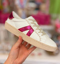 Corkys Friendzone White Pink Sneakers