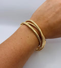 RG Triple Connected Gold Bracelet