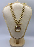 Chainlinked Pendant Necklace