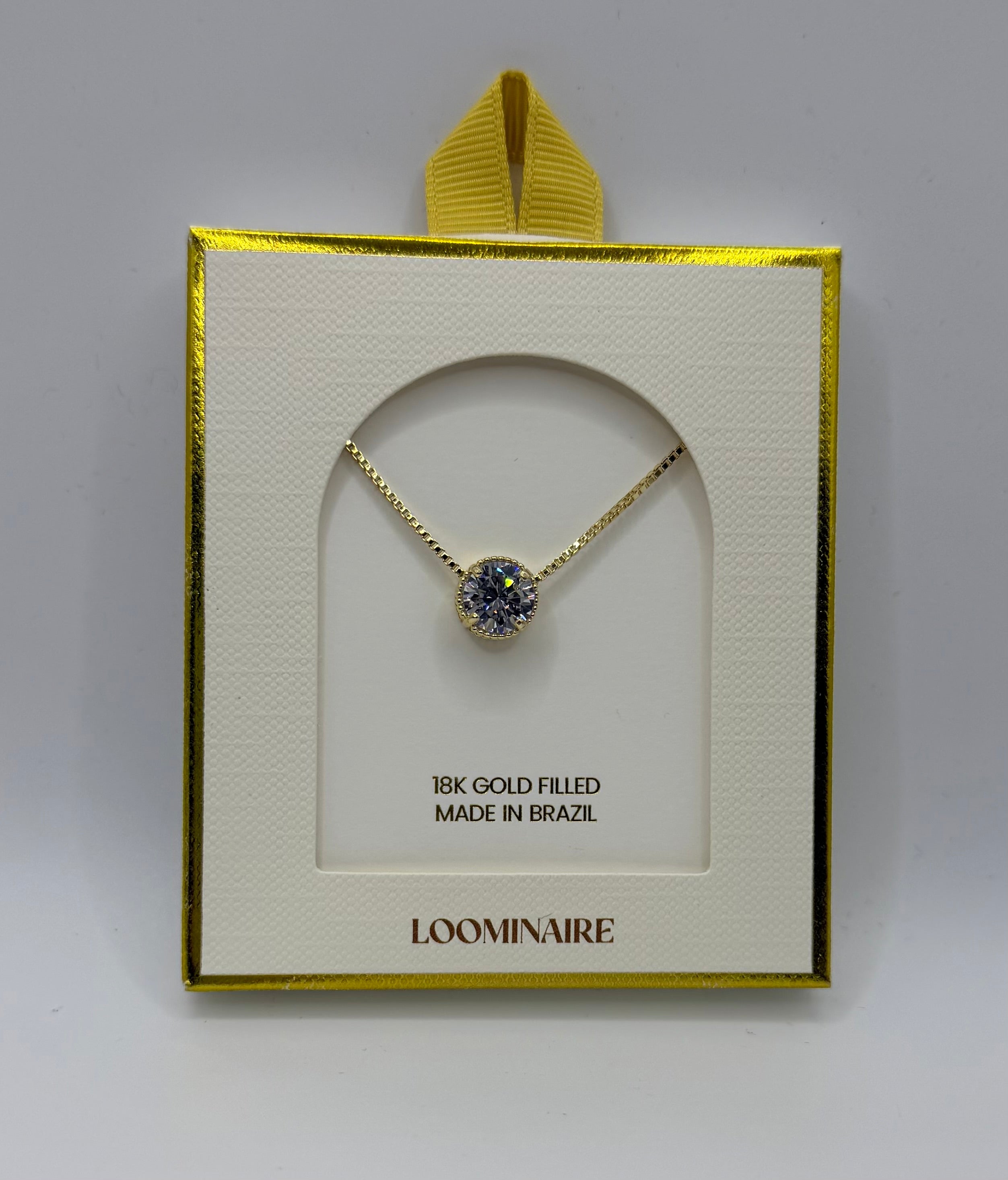 18K Gold Filled Water Resistant Keepsake Necklace