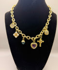 RG Sophia Multicolored Charm Necklace