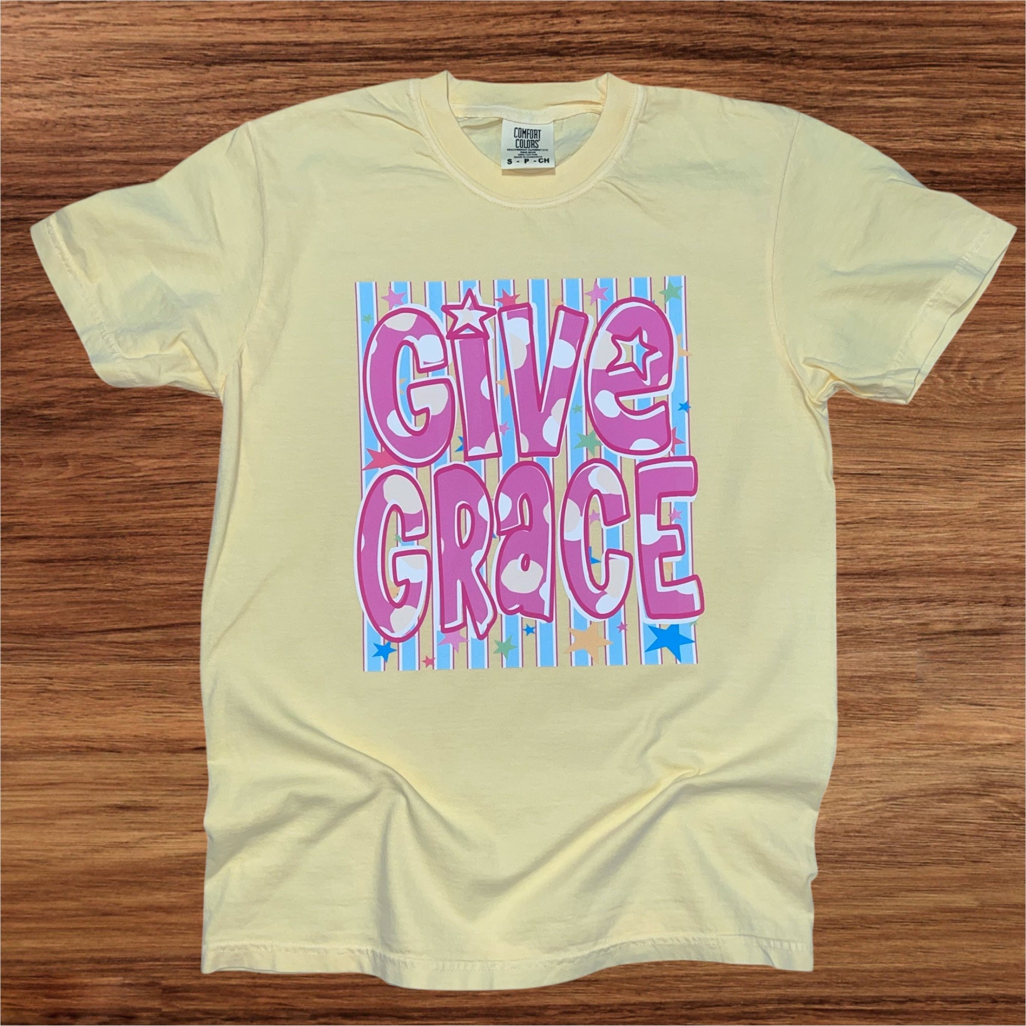 Simply You Give Grace Comfort Color Tee