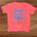 Simply You Jesus Made Her a Mama Comfort Color Tee
