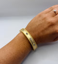 RG Silver Stone Cuff Bracelet