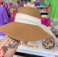 Summer Hat with Back Bow Detail