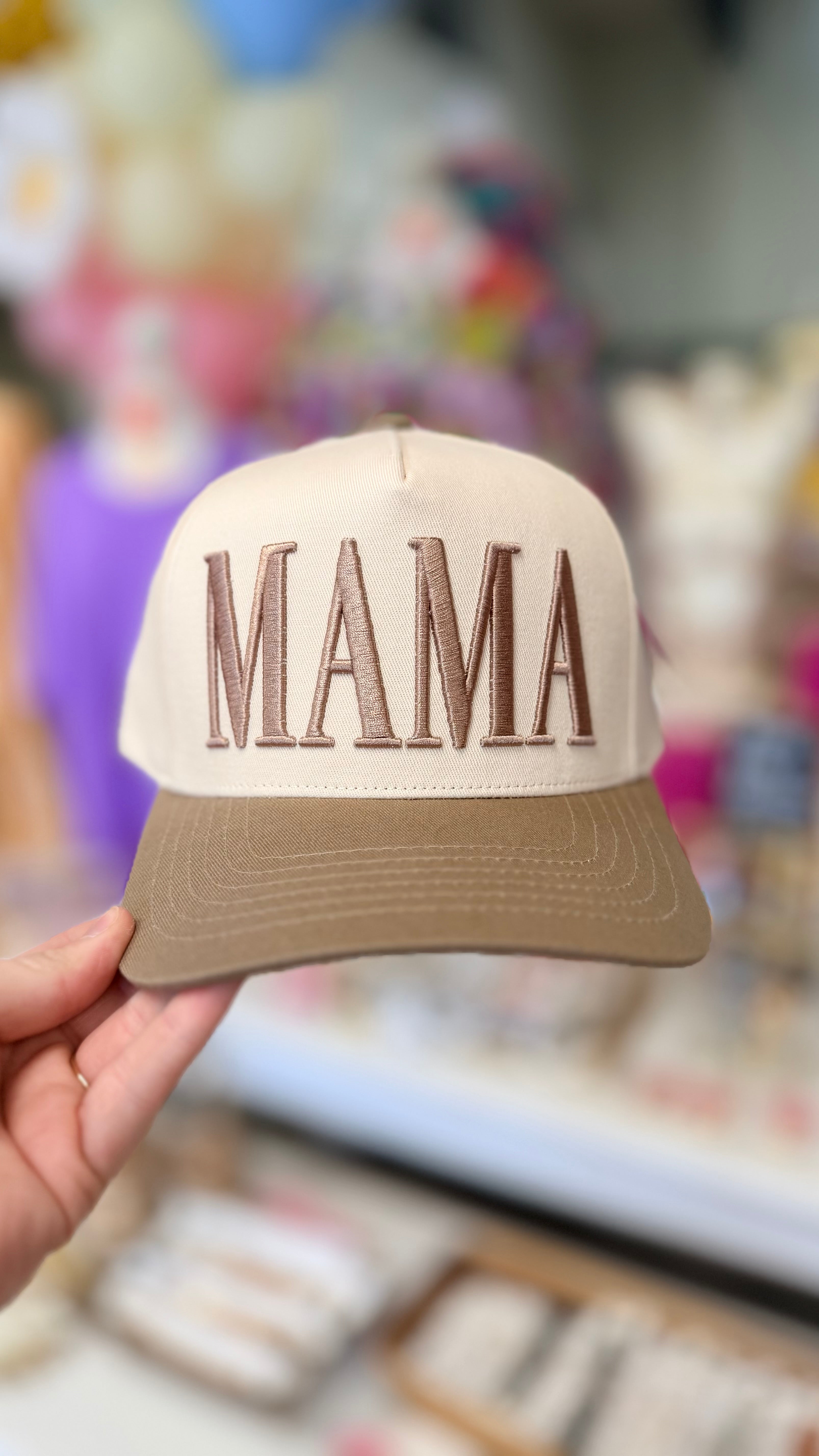 Neutral Mama Trucker Hat