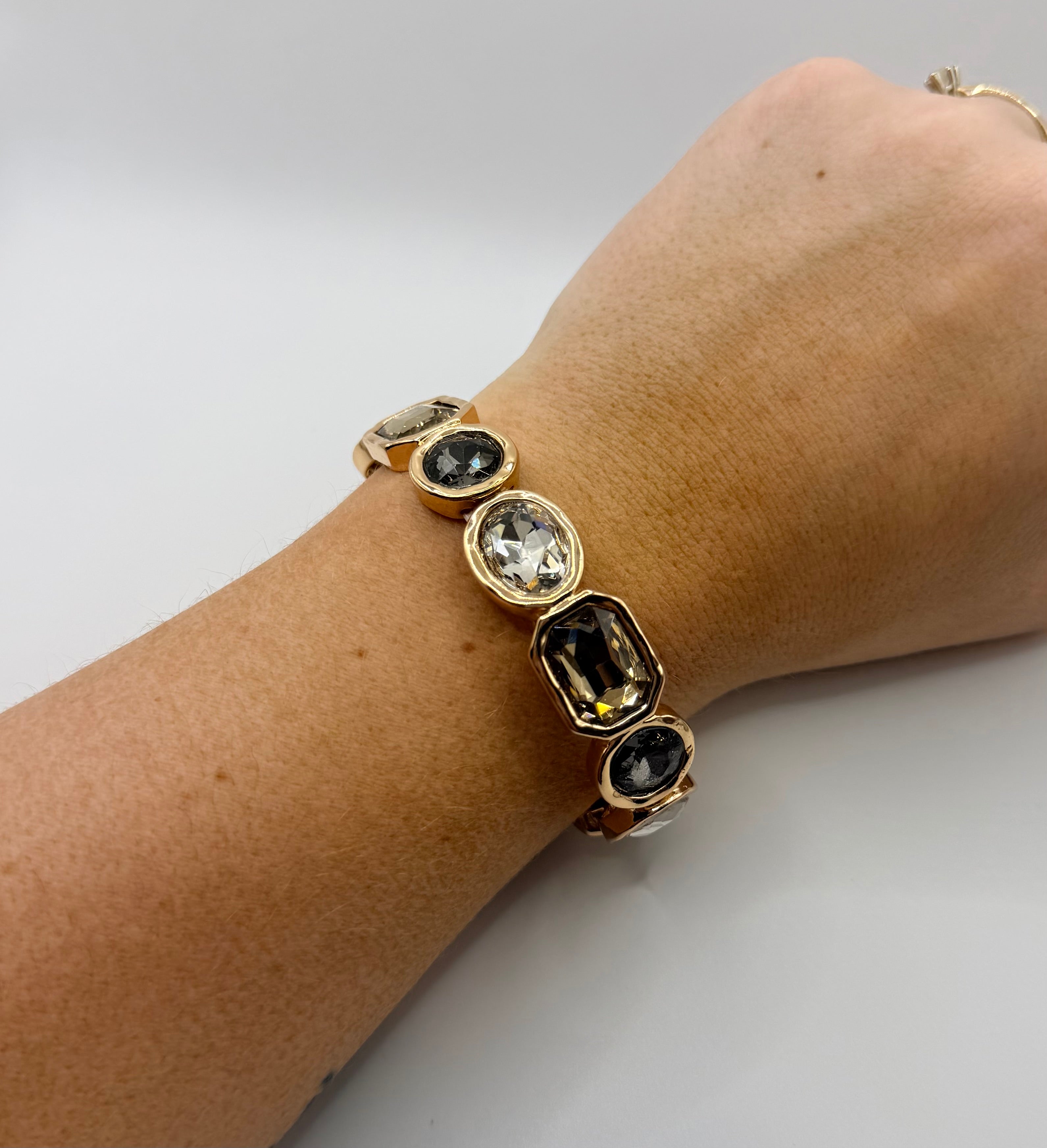 Mixed Style Stone Stretch Bracelets