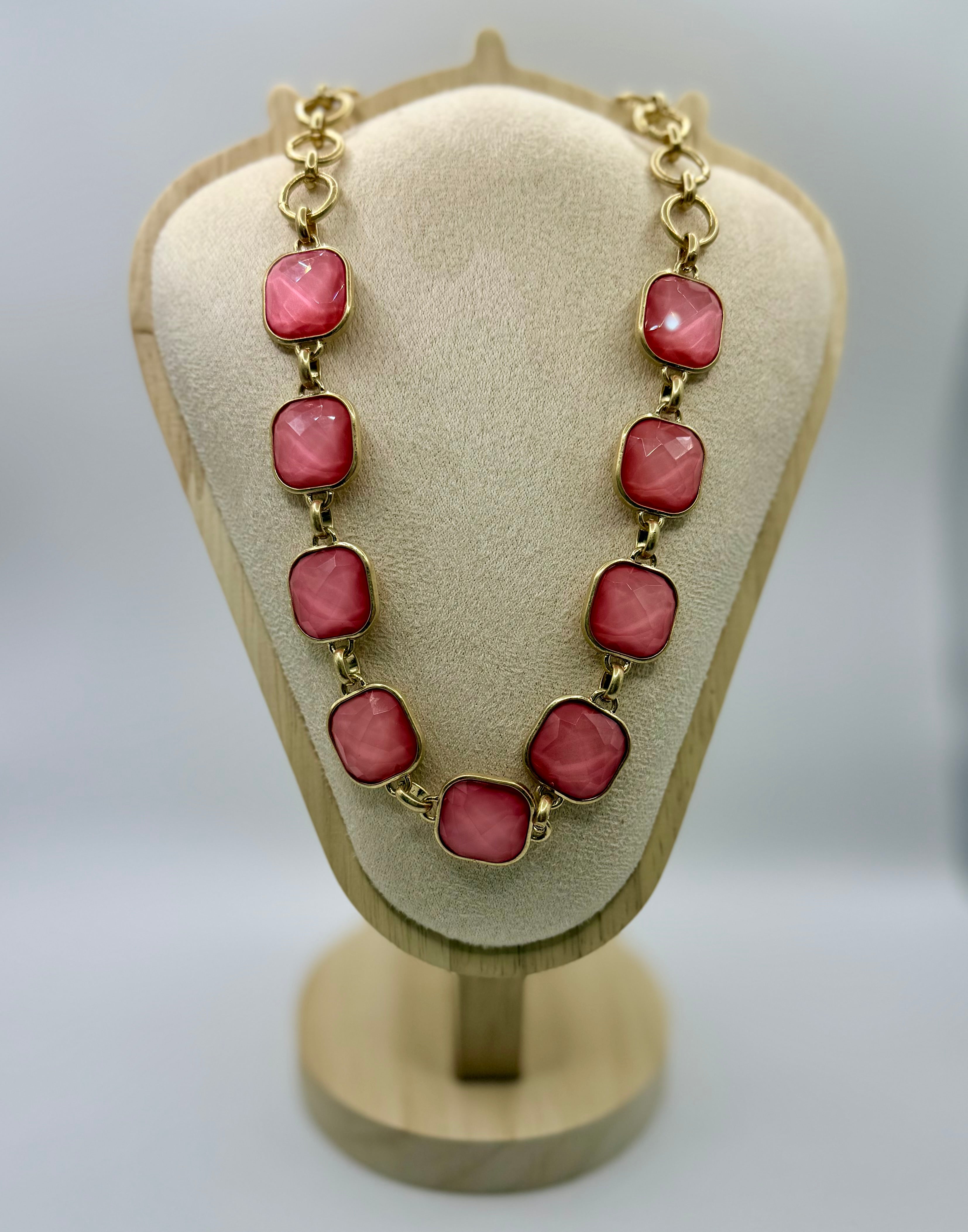 Mini Charm Link Pendant Necklace
