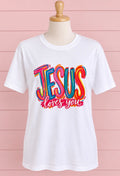 Jesus Loves You Comfort Color TShirt