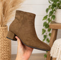 Corkys On The Down Low Chestnut Booties