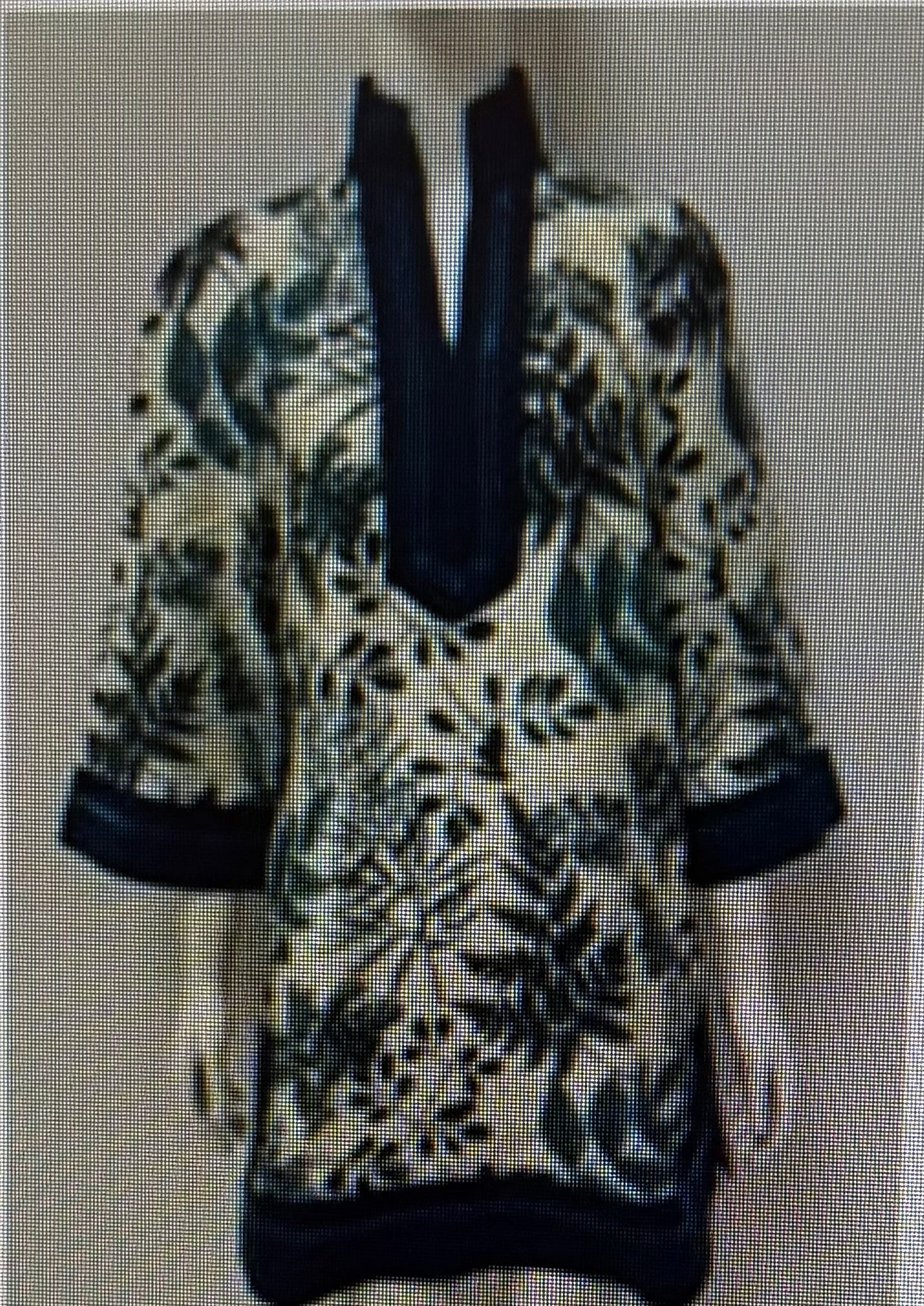 Curvy Talia Teal Floral Print Mini Dress