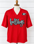 Red Bulldogs Glam Jersey