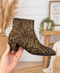 Corkys On The Down Low Leopard Booties