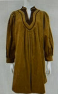 Cassy Camel Corduroy Dress