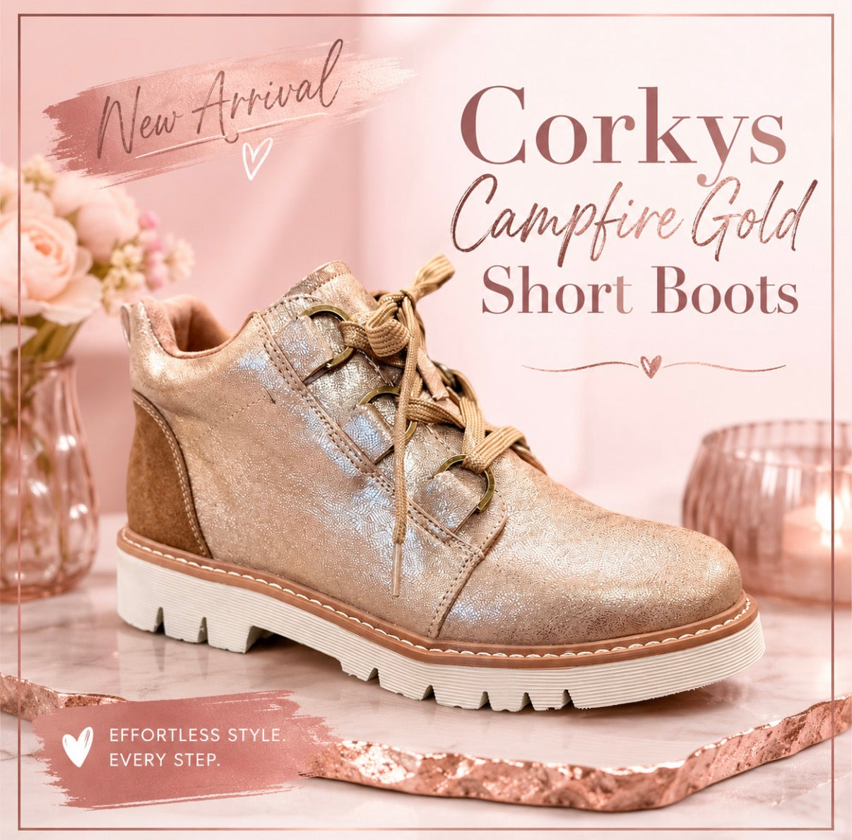 Corkys Campfire Gold Short Boots