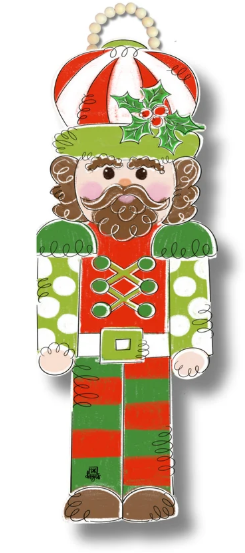 Holly Soldier Door Hanger