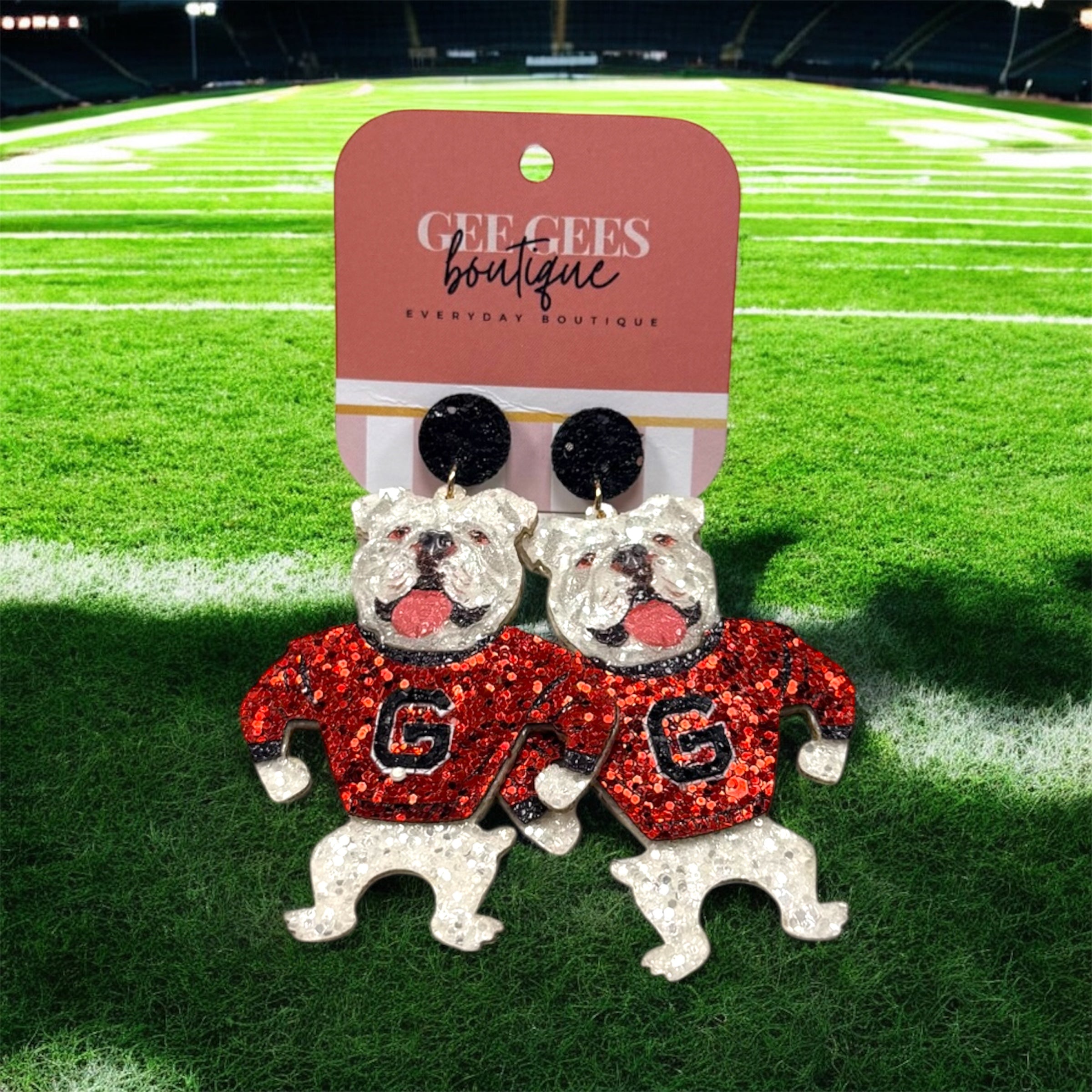 How Bout Them Dawgs Earrings
