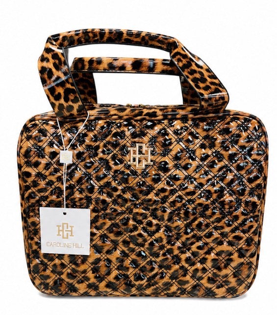 Caroline Hill Punta Cana Large Case - Spotted Patent