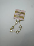 RG White Clover Bracelet