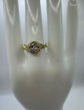 RG Criss Cross Halo Ring
