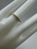 RG Simple Studded Crystal Ring
