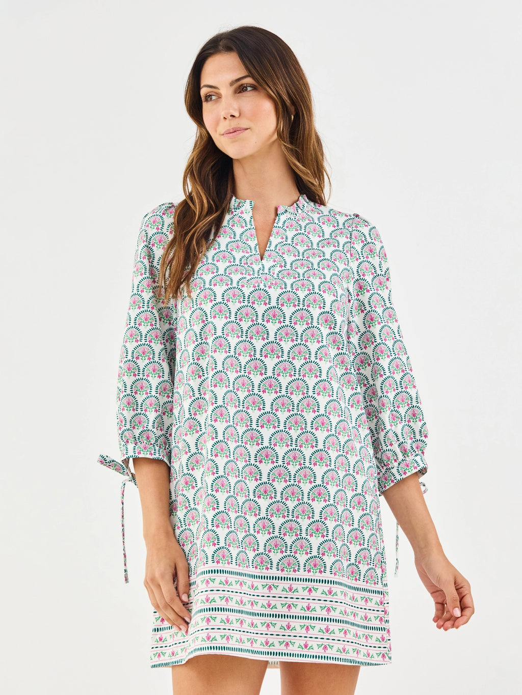Lainey Mary Square Sunshower Flora Dress