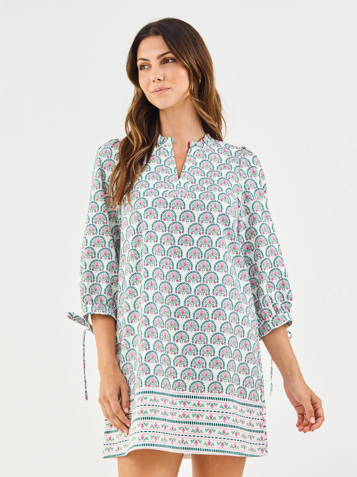 Lainey Mary Square Sunshower Flora Dress