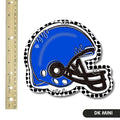 Blue and White FB Helmet Mini Attachment