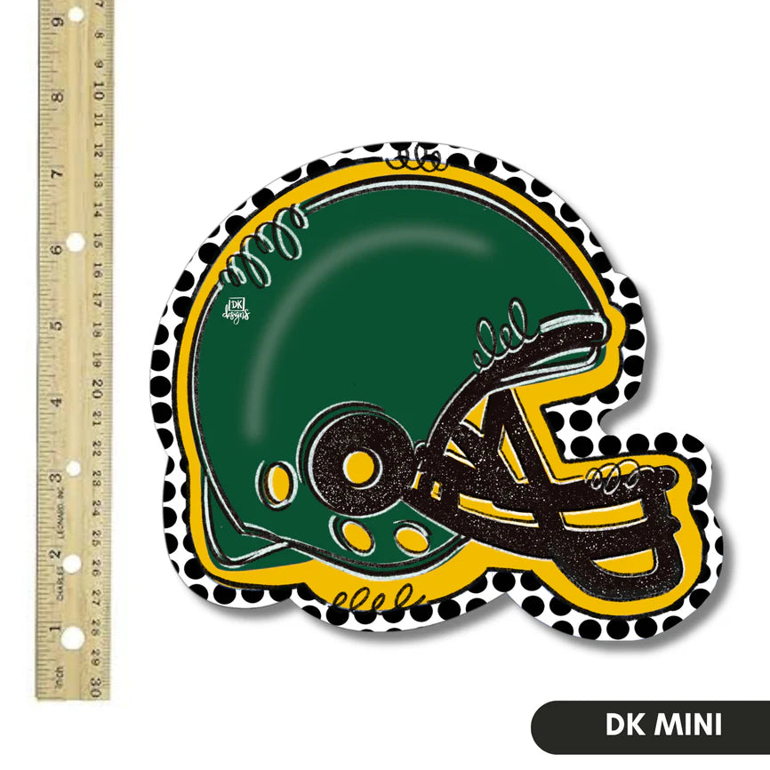 DK Yellow And Green FB Helment Mini Attachment