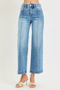 Risen Emmy Tummy Control Elastic Band HR Ankle Jeans