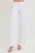 Risen Bella Tummy Control HR Frayed Hem Pants