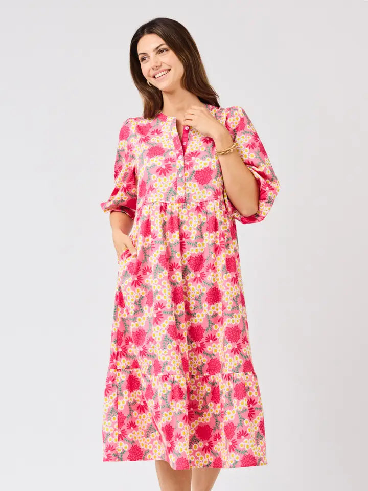 Riley Daisy Chain Pink Dress