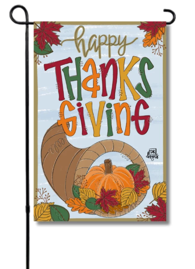 DK Happy Thanksgiving Garden Glam