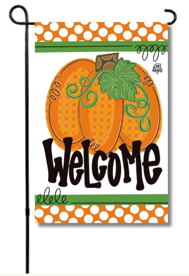 DK Gingham Pumpkin Garden Glam