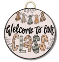 Welcome to Our Class Neutral Door Hanger