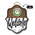 DK Stain Bloom Welcome Door Hanger