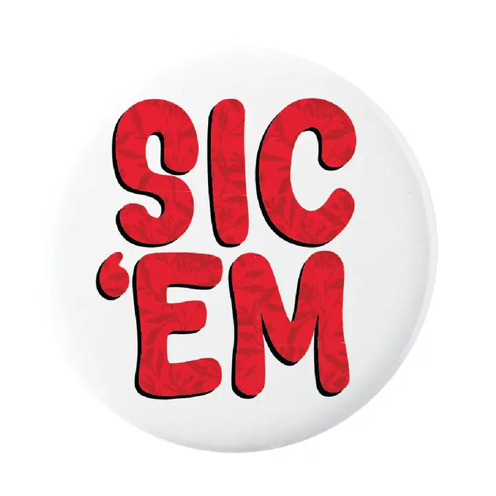 Sic Em Georgia Game Day Buttons