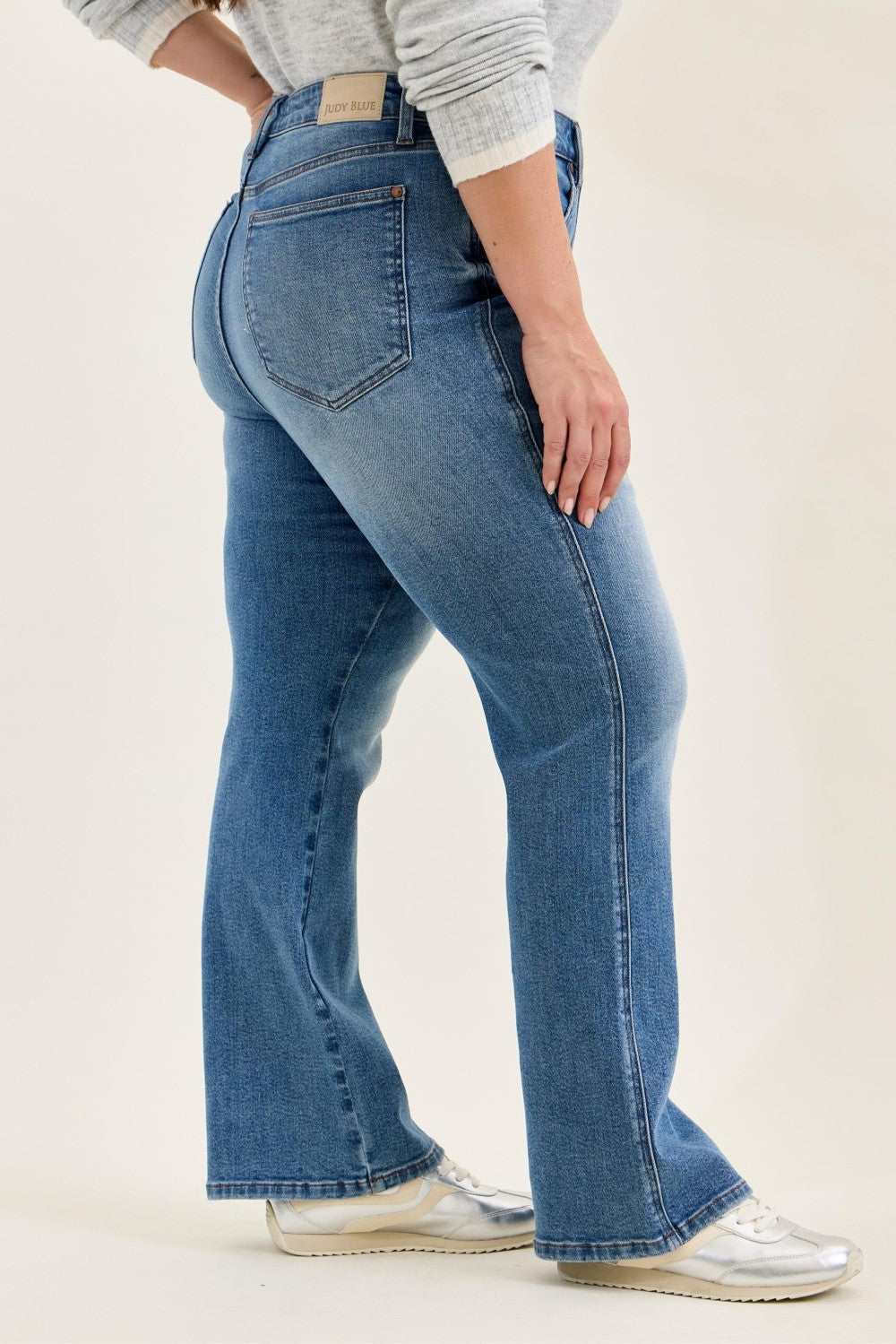Judy Blue  Curvy High Waist Bootcut Tummy Control  Jeans