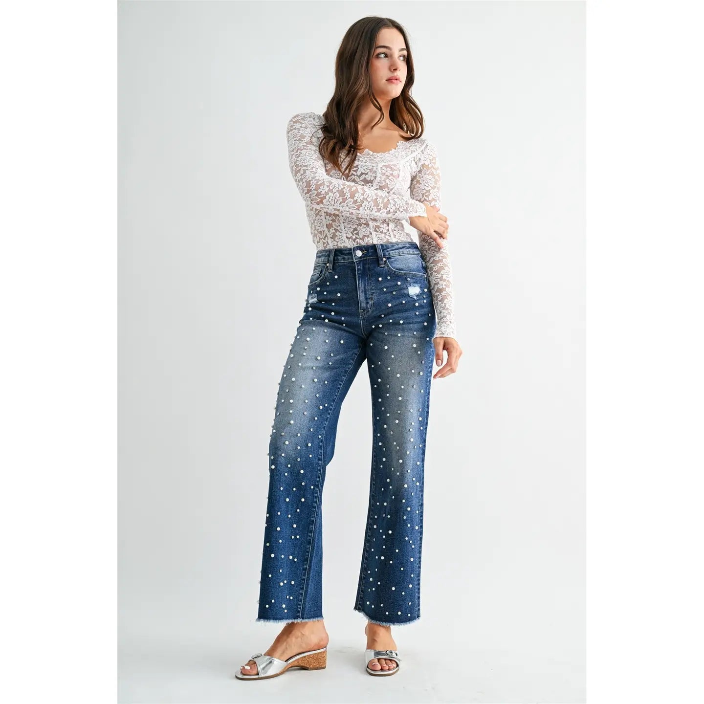 Mica Denim Ariel Embellished Jeans