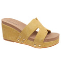 Vivian's Friend Melanie Mustard Wedge
