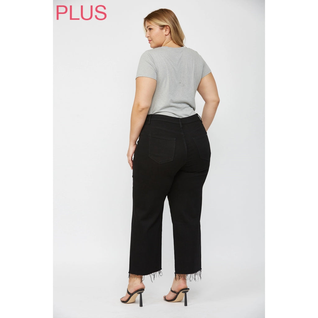 Curvy Mica Denim Black Beauty Pants