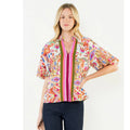 Shelbie THML Puff Sleeve Floral Top